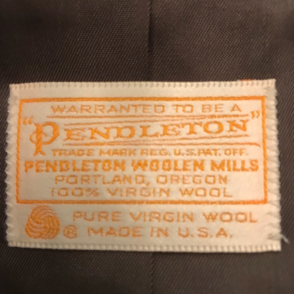 Pendleton 100% Wool Gray Blazer - image 4